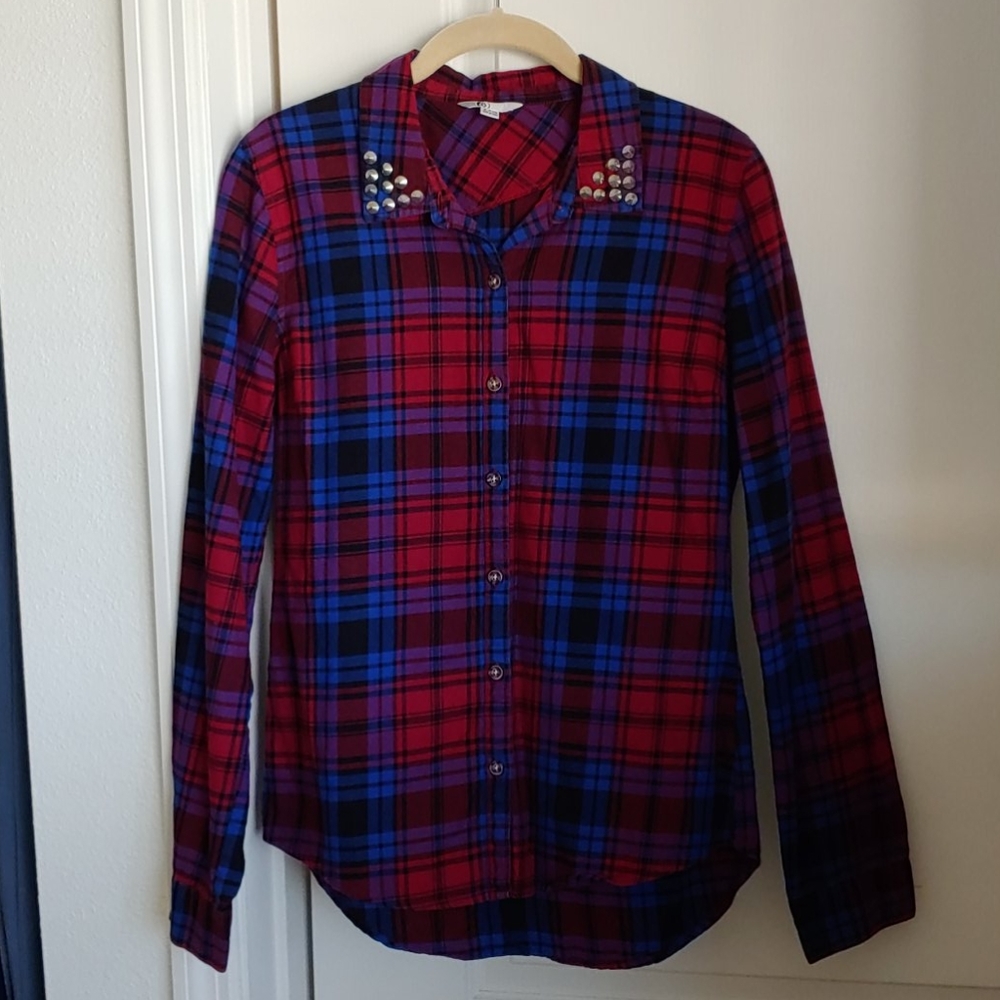 Volcom Plaid button down
